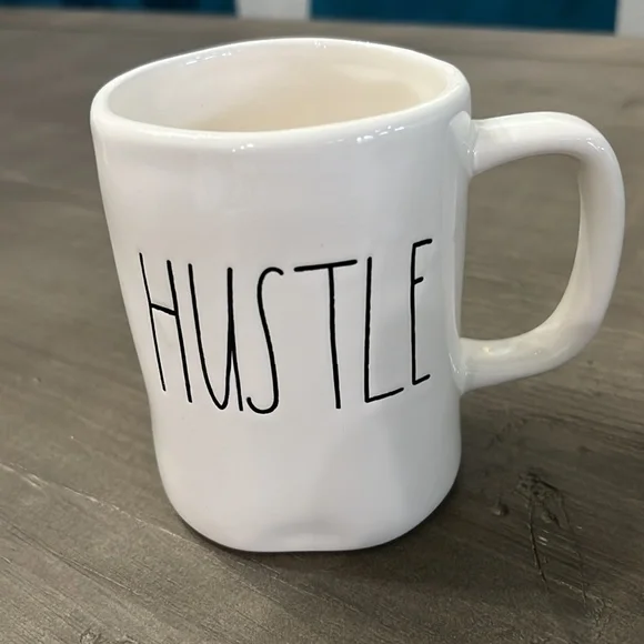 Rae Dunn HUSTLE Mug - Picture 3 of 5